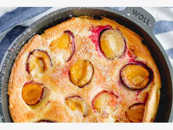 Ilustracja przepisu na: puszysty omlet marchewkowy na słodko fit z piekarnika