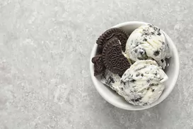 Ilustracja przepisu na: lody oreo