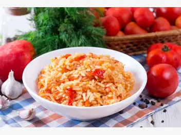Ilustracja przepisu na: risotto z pomidorami