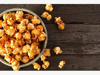 Ilustracja przepisu na: popcorn karmelowy