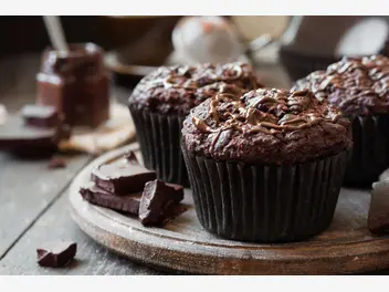 Ilustracja przepisu na: muffinki z czekoladą