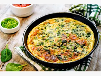Ilustracja przepisu na: omlet z warzywami