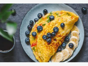 Ilustracja przepisu na: omlet bez jajek