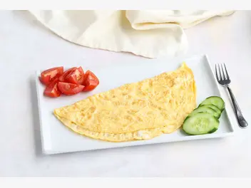 Ilustracja przepisu na: omlet dla dziecka