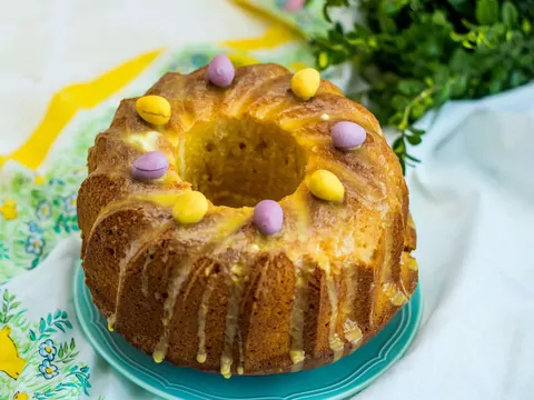Przepis: Wielkanocna babka cytrynowa