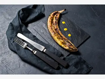 Ilustracja przepisu na: pieczone banany