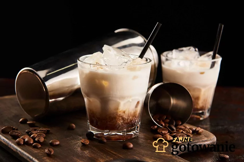 Koktajl white russian z lodem