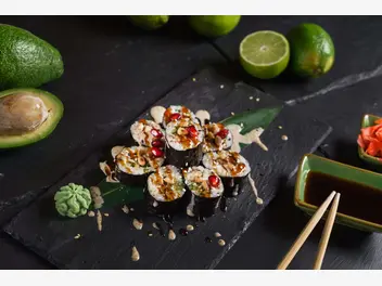 Ilustracja przepisu na: sushi z tuńczykiem