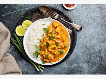 Ilustracja przepisu na: kurczak curry z warzywami