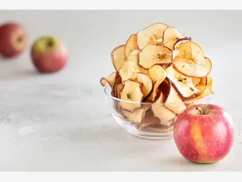 Ilustracja przepisu na: suszone jabłka w piekarniku