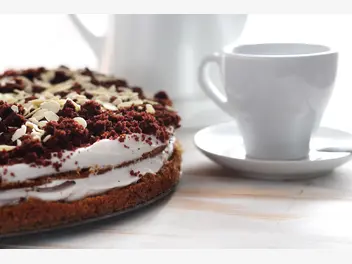 Ilustracja przepisu na: krem kawowy do tortu