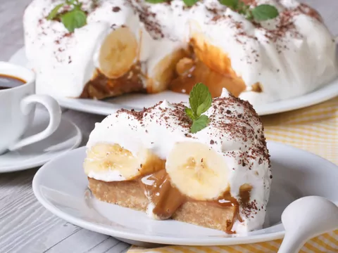 Przepis: tort banoffee