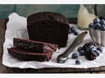 Ilustracja przepisu na: wilgotne ciasto czekoladowe