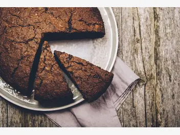 Ilustracja przepisu na: ciasto czekoladowe bez mąki