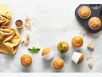 Ilustracja przepisu na: muffinki z mąki orkiszowej