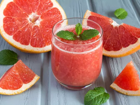 Przepis: smoothie z grejpfrutem