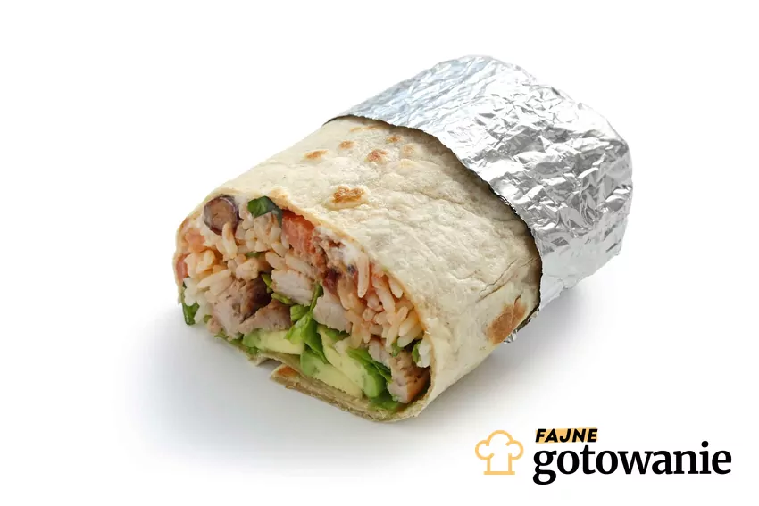 Klasyczne burrito z mięsem mielonym