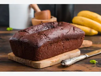 Ilustracja przepisu na: ciasto czekoladowo bananowe