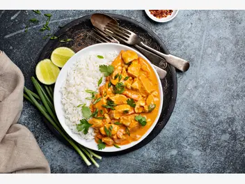 Ilustracja przepisu na: curry z batatami