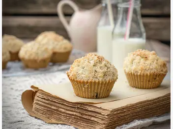 Ilustracja przepisu na: muffinki z mąki kokosowej