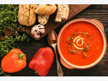 Ilustracja przepisu na: zupa krem pomidorowa