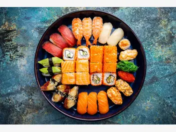 Ilustracja przepisu na: wegańskie sushi