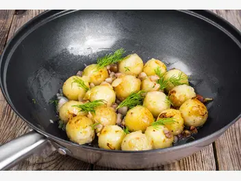 Ilustracja przepisu na: kluski z surowych ziemniaków