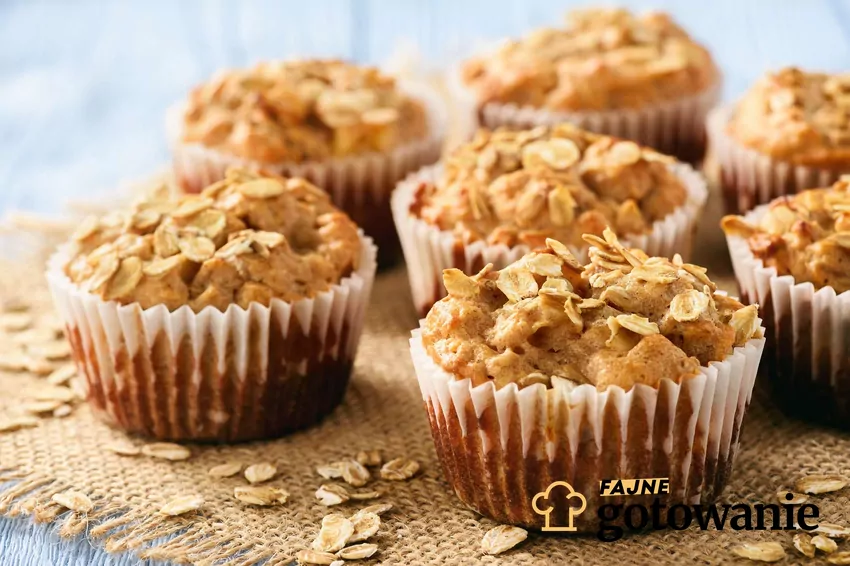 muffin śniadaniowy Muffin na śniadanie w papilotkach