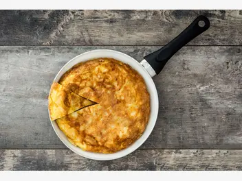 Ilustracja przepisu na: omlet grzybek