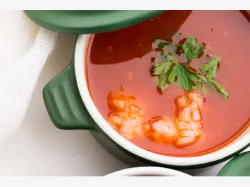 Ilustracja przepisu na: zupa pomidorowa dla niemowlaka