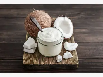 Ilustracja przepisu na: krem kokosowy do tortów