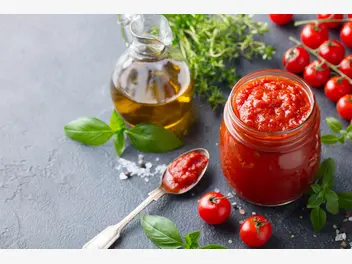 Ilustracja przepisu na: sos pomidorowy do pizzy