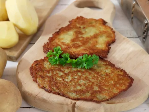 Przepis: kotlety ziemniaczane z pieczarkami
