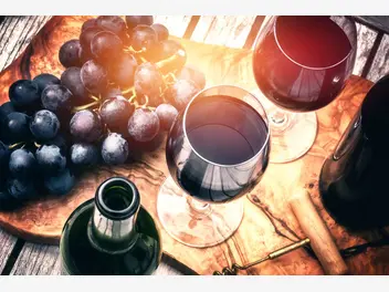 Ilustracja przepisu na: wino z winogron