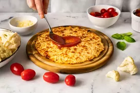 Ilustracja przepisu na: spód do pizzy z kalafiora