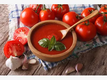 Ilustracja przepisu na: przecier z pomidorów