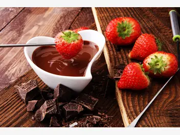 Ilustracja przepisu na: fondue czekoladowe
