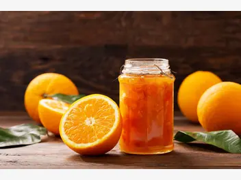 Ilustracja przepisu na: dżem pomarańczowy