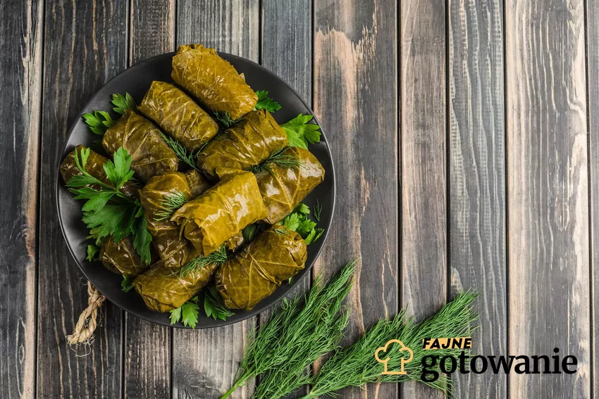 Dolma z nadzieniem ryżowym