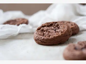 Ilustracja przepisu na: ciasteczka brownie