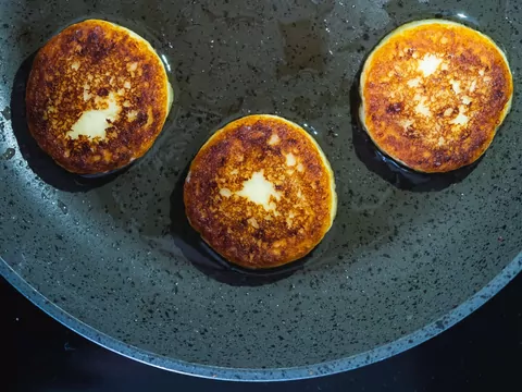Serniczki z patelni