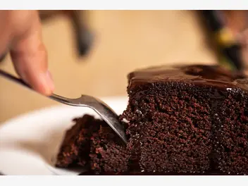 Ilustracja przepisu na: ciasto czekoladowe wilgotne