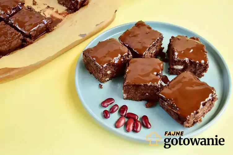 Bezglutenowe brownie z fasoli