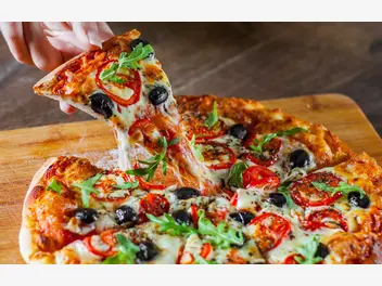 Ilustracja przepisu na: pizza wegetariańska