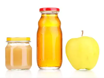 Ilustracja przepisu na: sok z jabłek na zimę