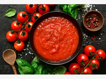 Ilustracja przepisu na: sos pomidorowy