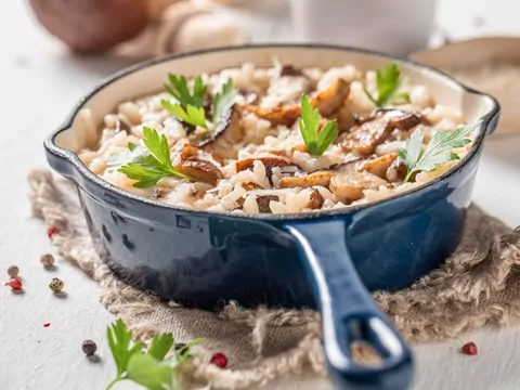 Przepis: risotto ze szparagami