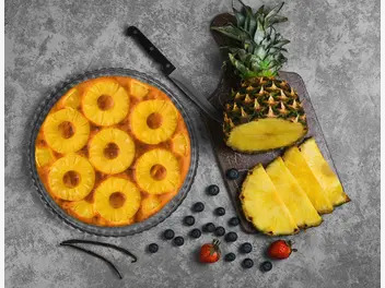 Ilustracja przepisu na: ciasto ananasowe