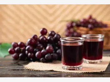 Ilustracja przepisu na: sok z winogron