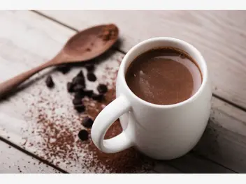 Ilustracja przepisu na: gorąca czekolada